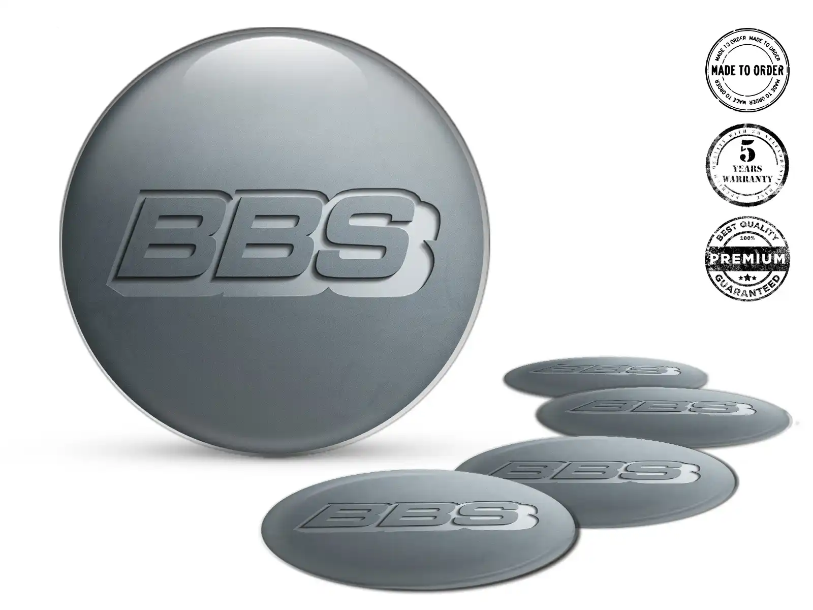 BBS Logo Décalque Roue Cascade Gravité Étiquette